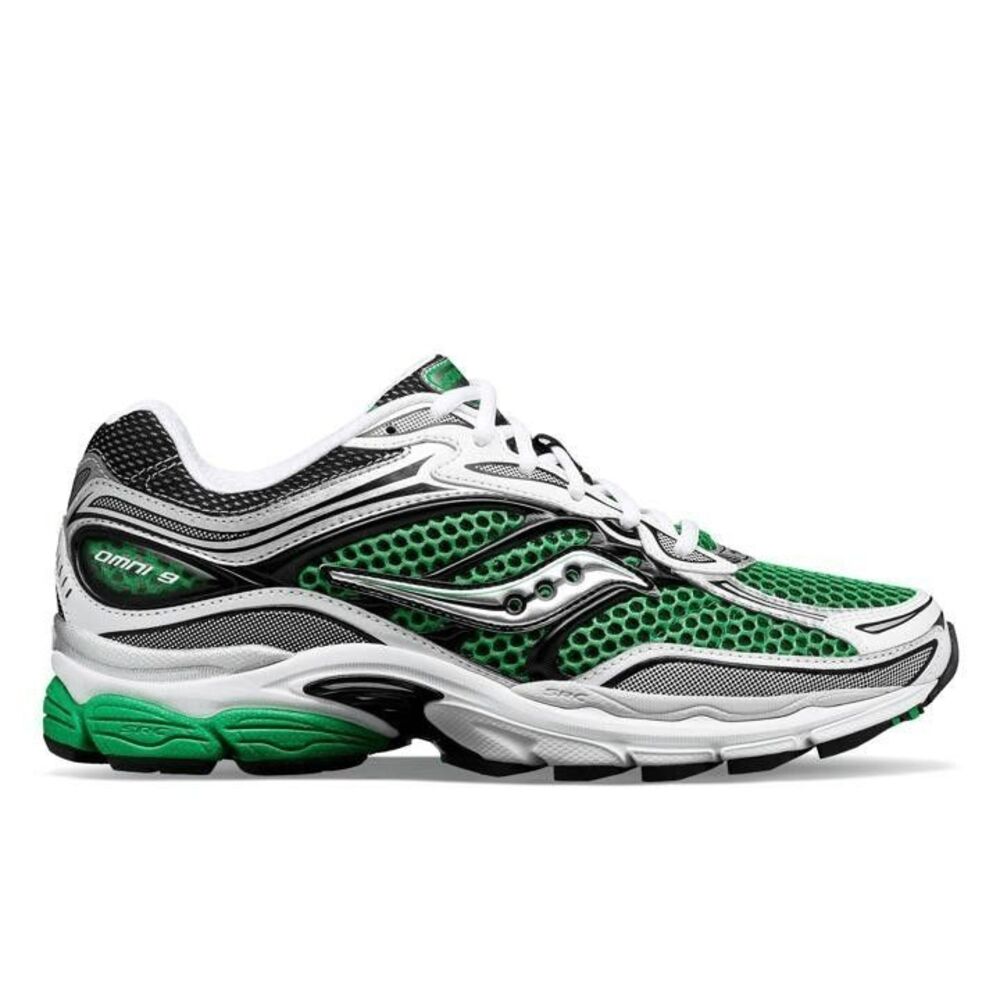 Saucony OG Progrid Omni 9 Green Silver S70739-5 Men's Size 9.5